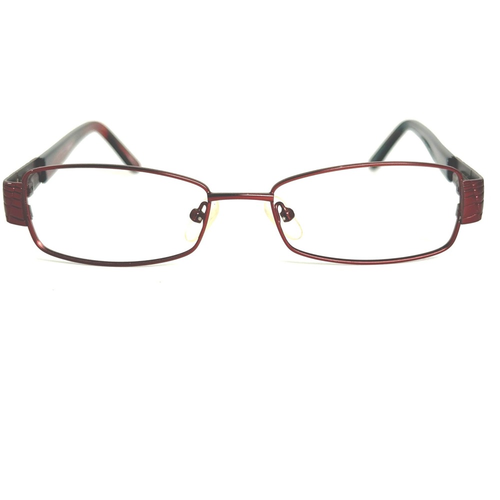 Elan 9419 Eyeglasses‎ Burgundy Rectangular Frames 50-16-135 Womens Mens Eyewear
